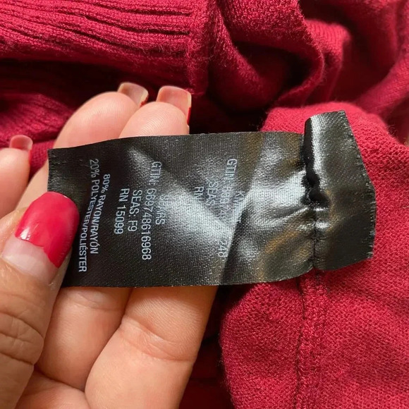 Simply Emma soft cozy comfy woman open Sweater cardigan, plus size 2X Stretch - Picture 5 of 7